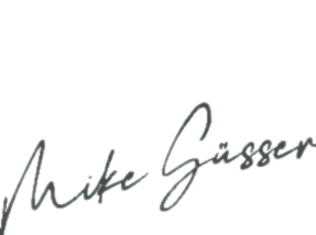 Unterschrift von Mike Süsser